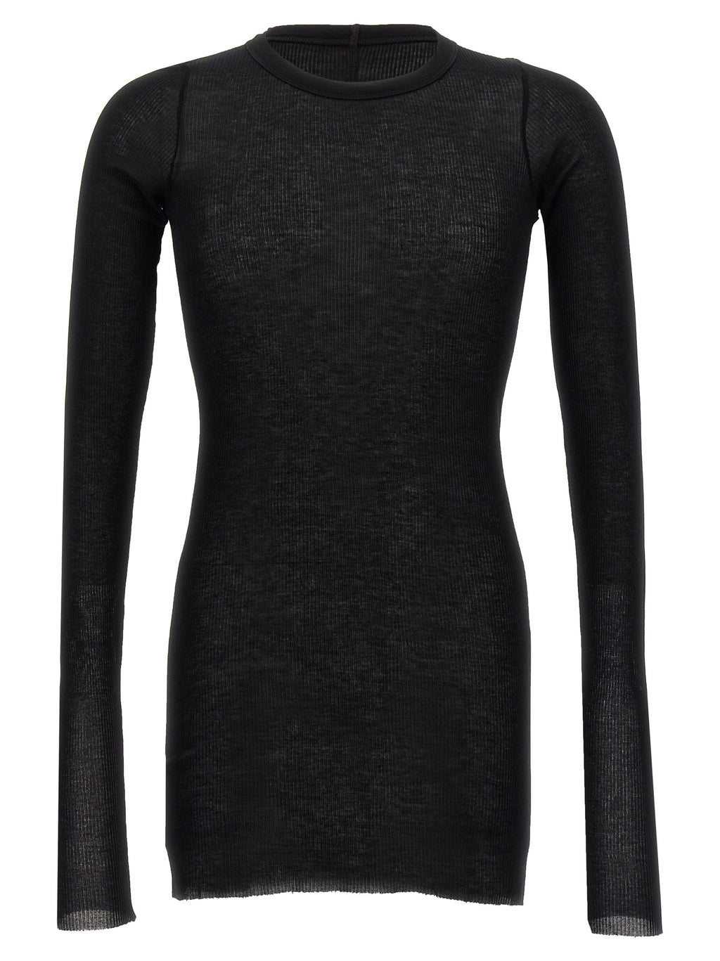 Black Viscose T-Shirt