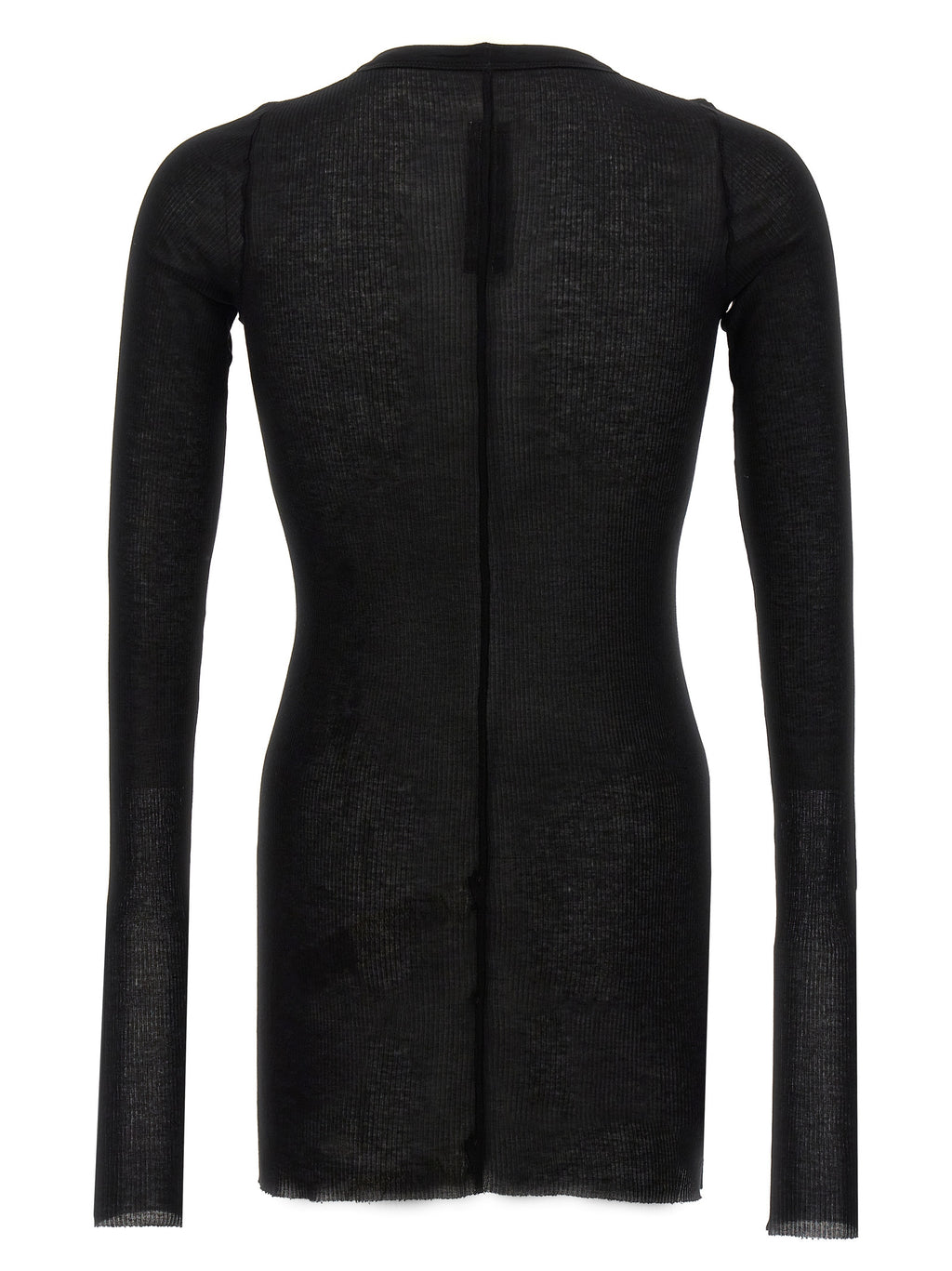 Black Viscose T-Shirt