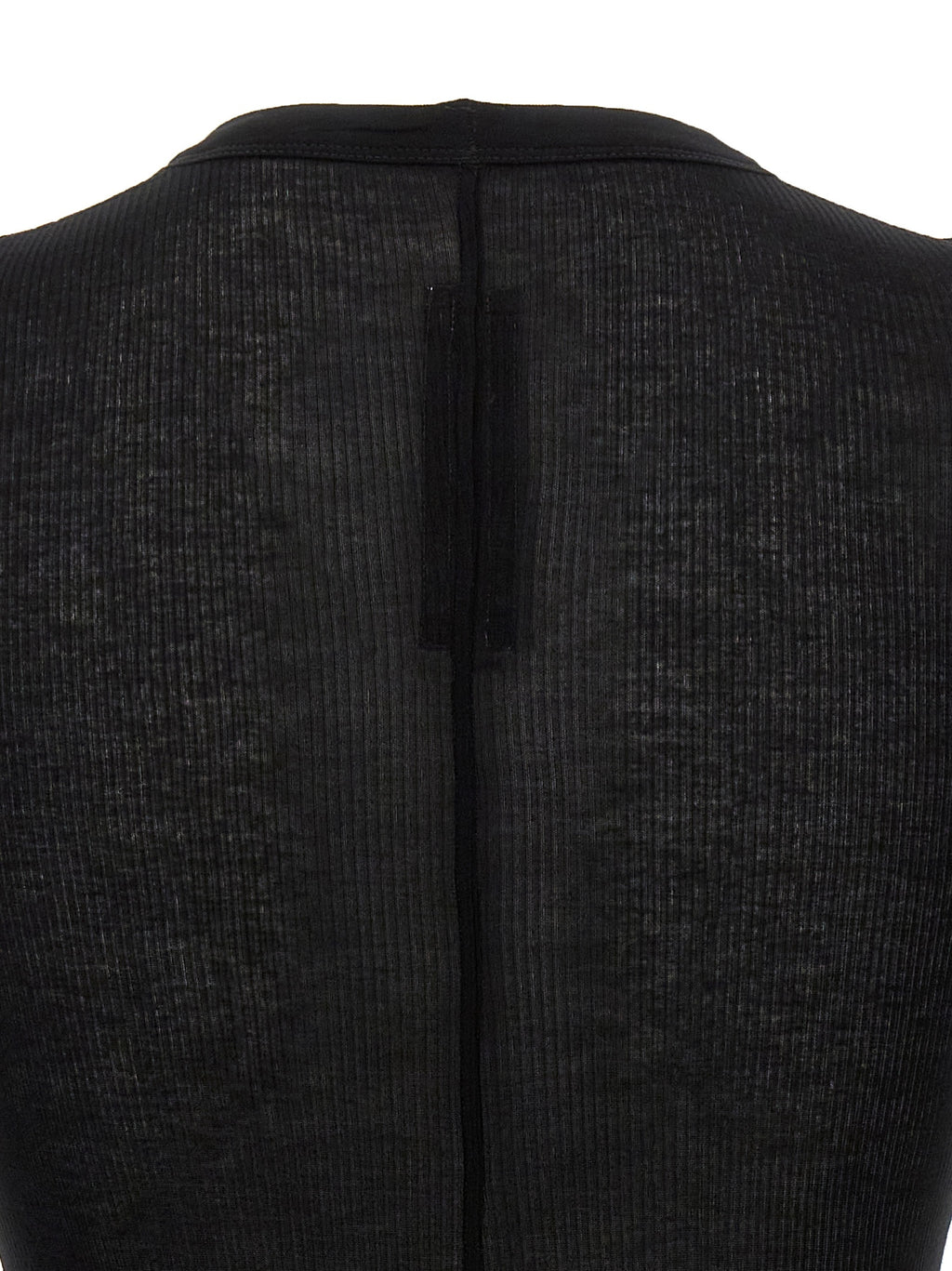 Black Viscose T-Shirt