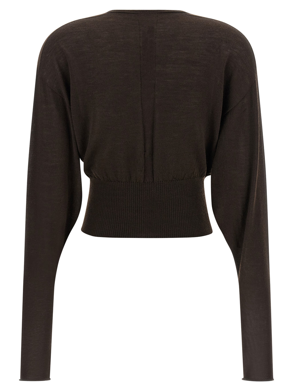 Brown Virgin Wool Shirt