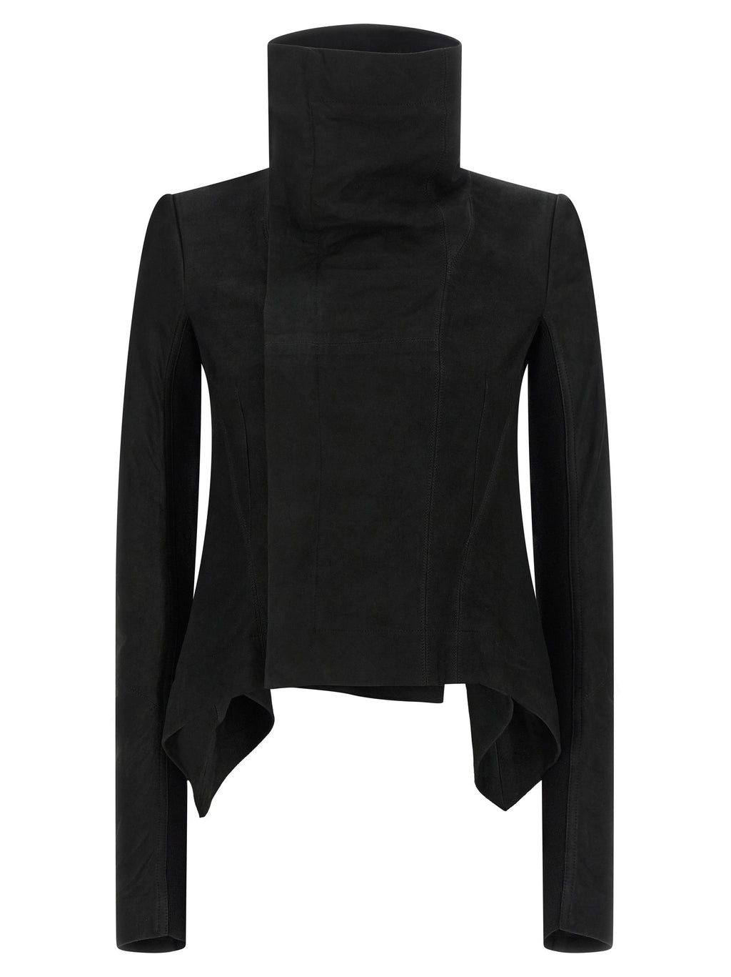 Black Lamb Leather Leather Jacket