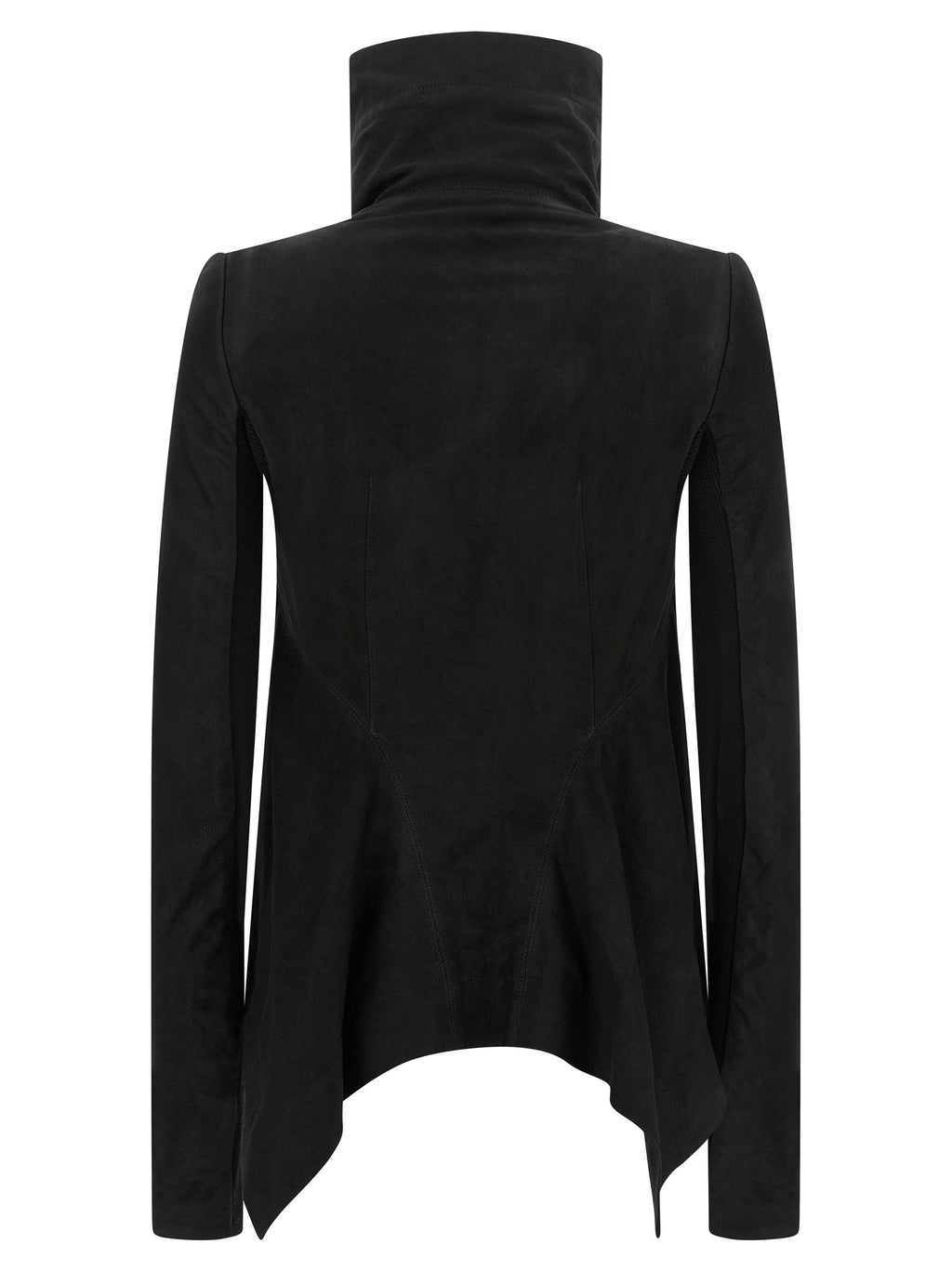 Black Lamb Leather Leather Jacket
