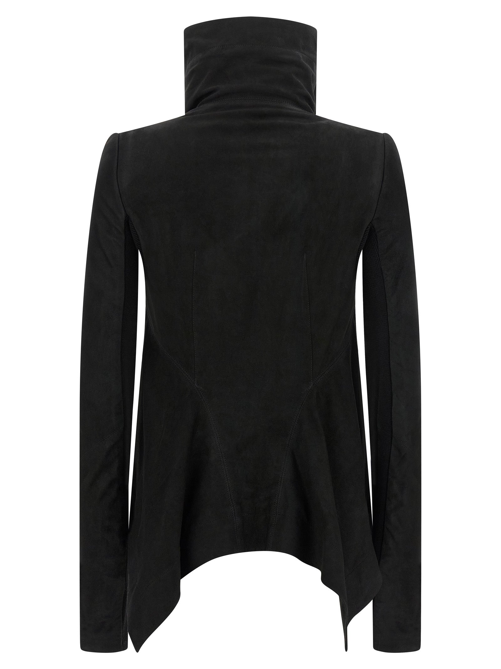 Black Lamb Leather Leather Jacket