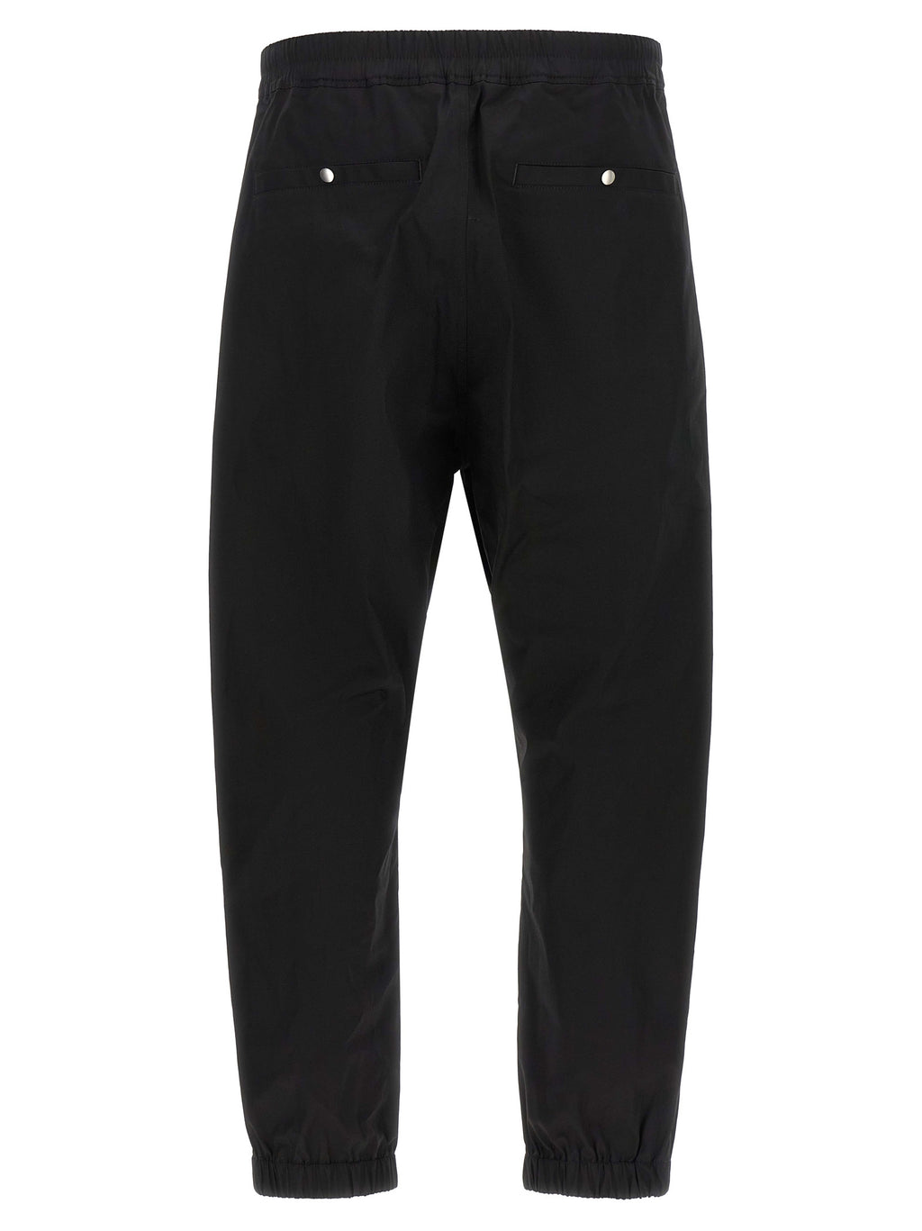 Black Cotton Joggers (Workout Pants)