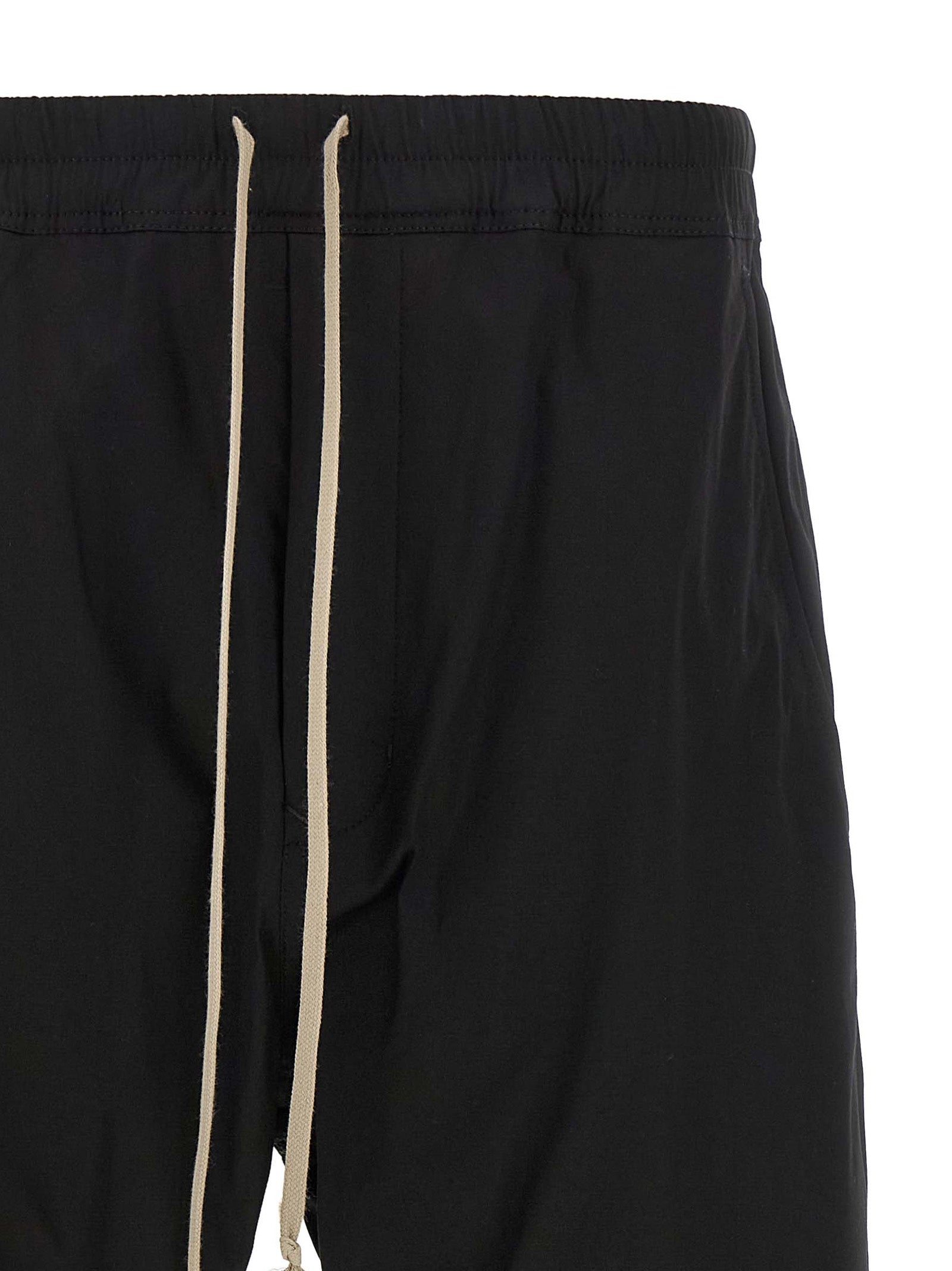 Black Cotton Joggers (Workout Pants)