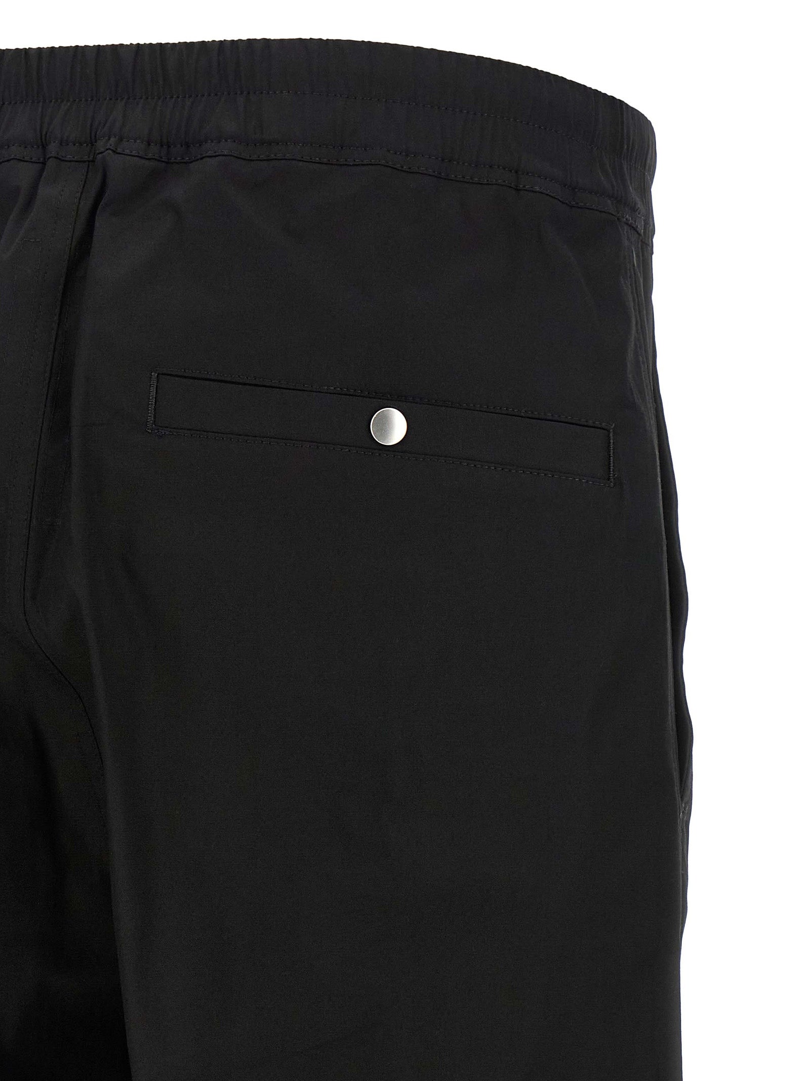 Black Cotton Joggers (Workout Pants)