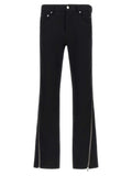 Black Virgin Wool Pants