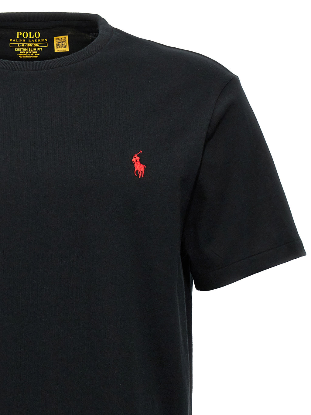 Black Cotton T-Shirt