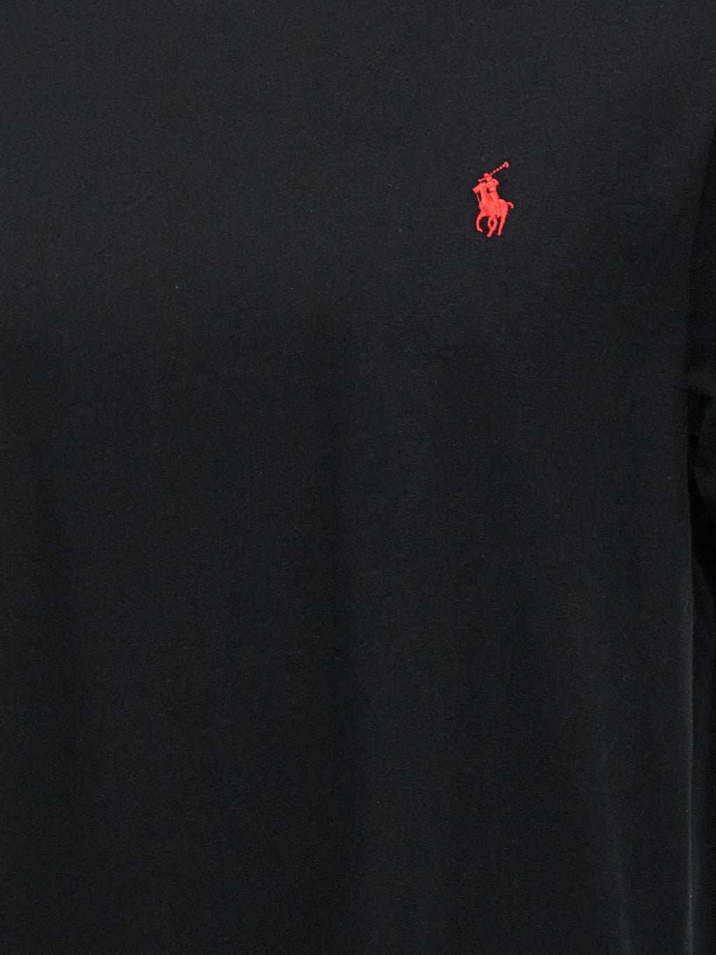 Black Cotton T-Shirt