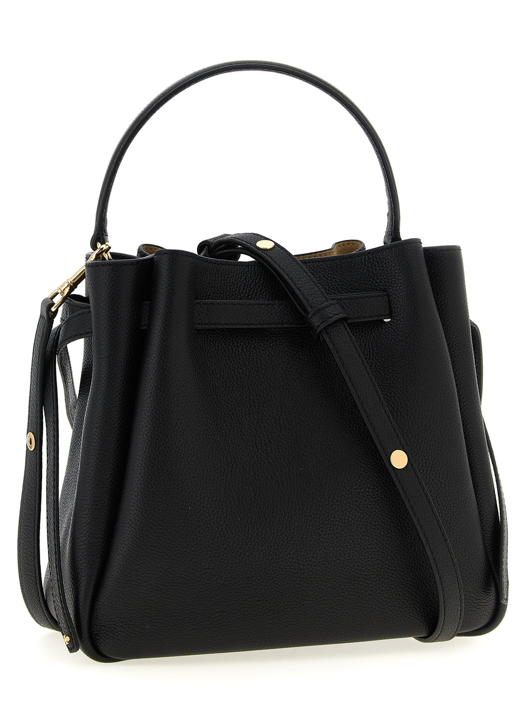 Black Cowhide Handbag