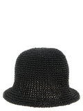 Black Papier Bucket Hat