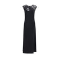 Black Silk Cocktail Dress