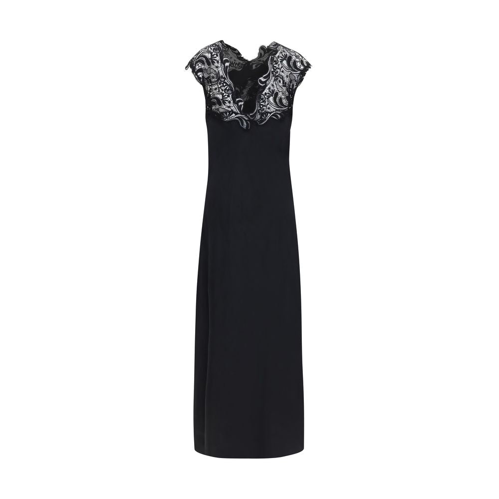 Black Silk Cocktail Dress