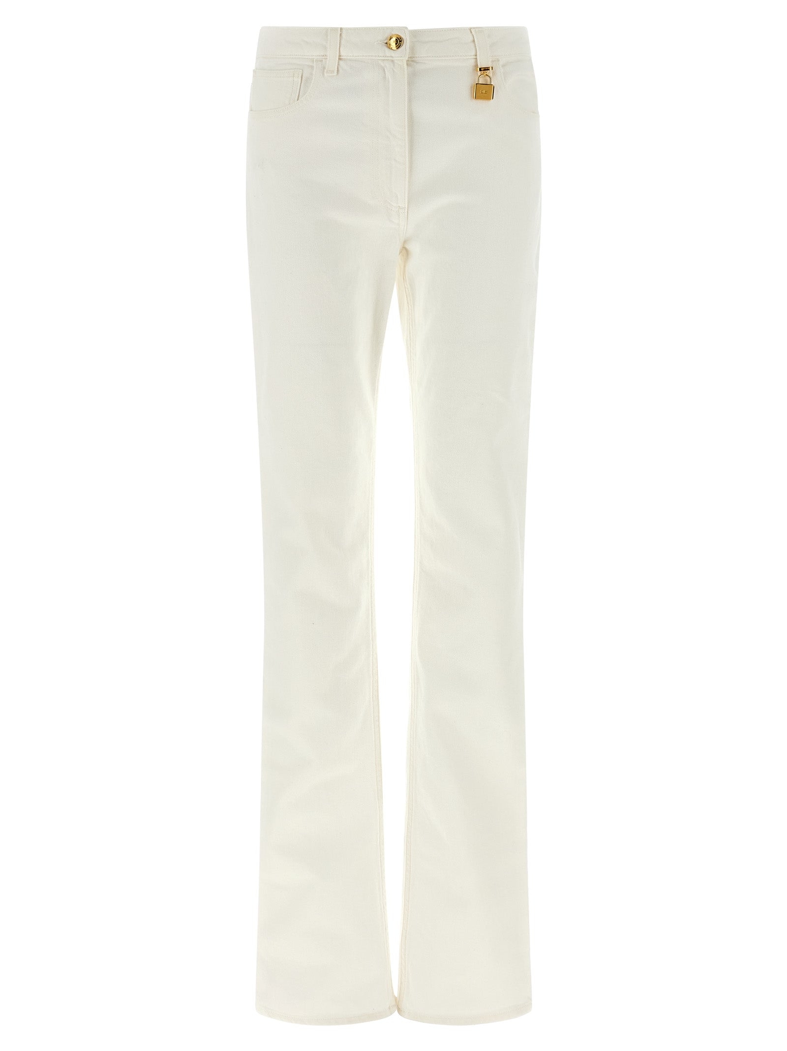 White Cotton Jeans Denim