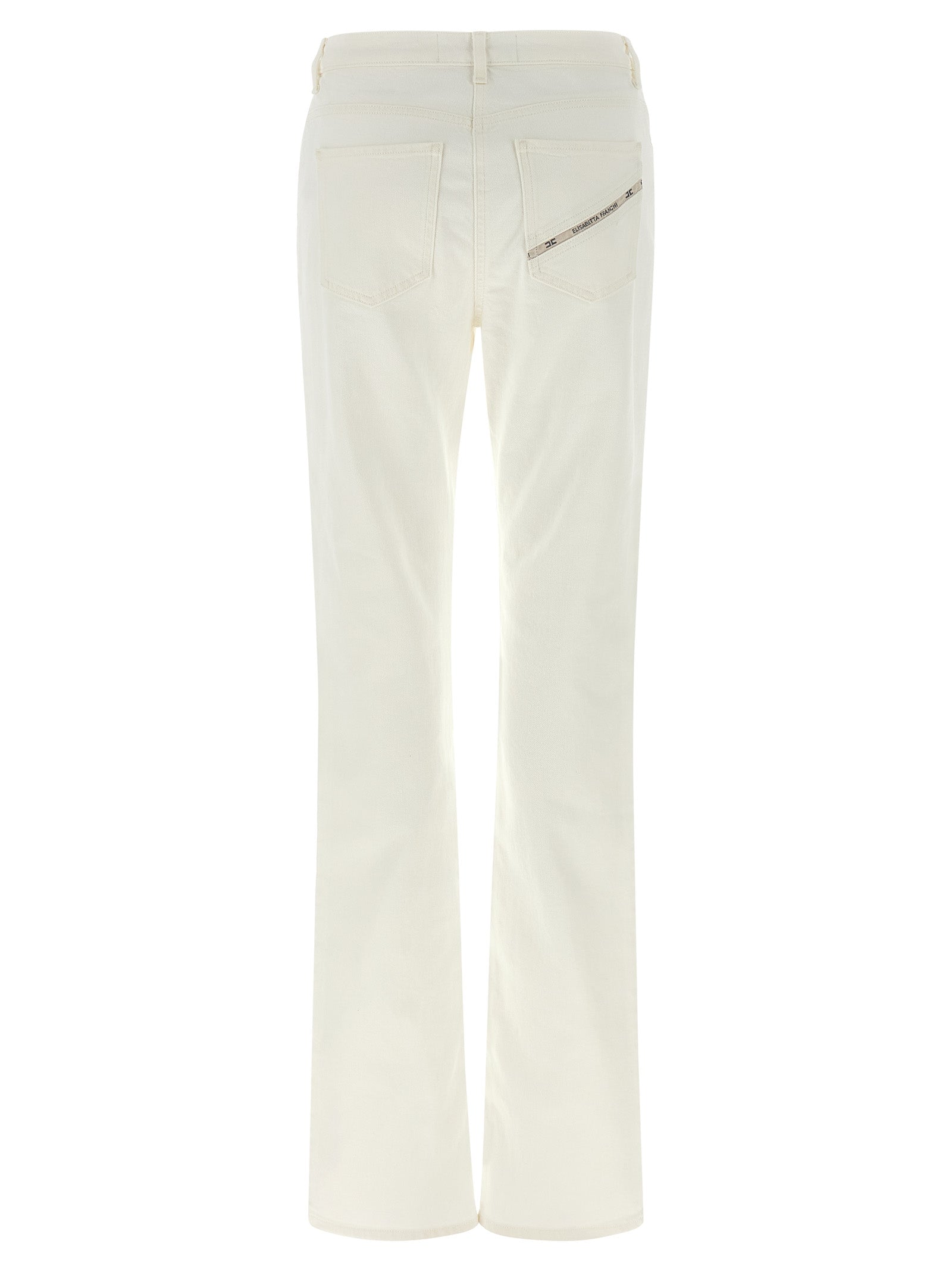 White Cotton Jeans Denim
