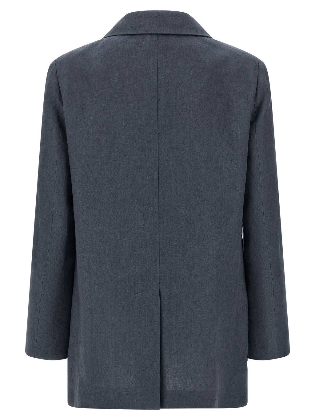 Blue Linen Blazer