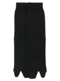 Black Wool Socks