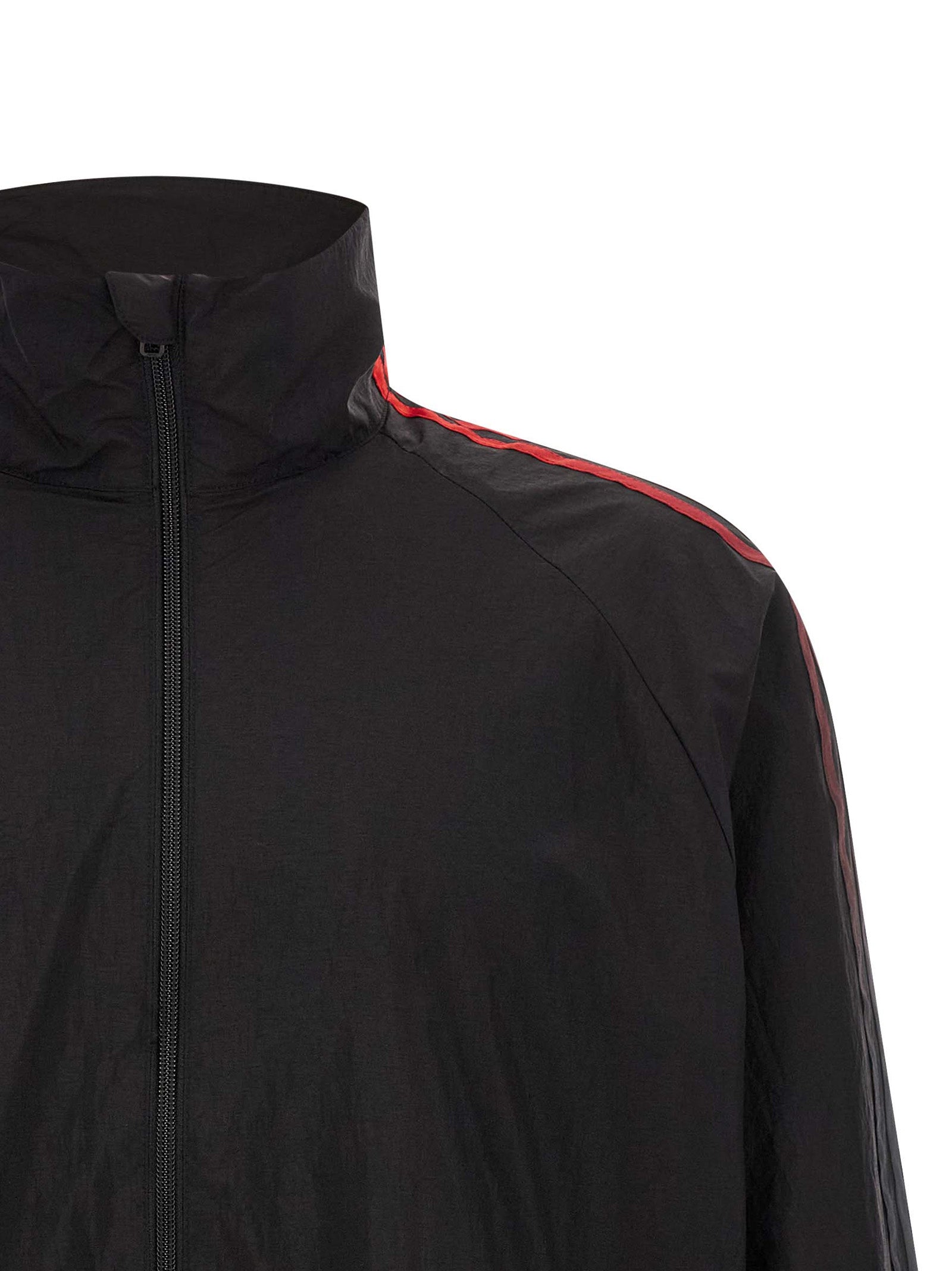 Black Polyamide Sweatshirt