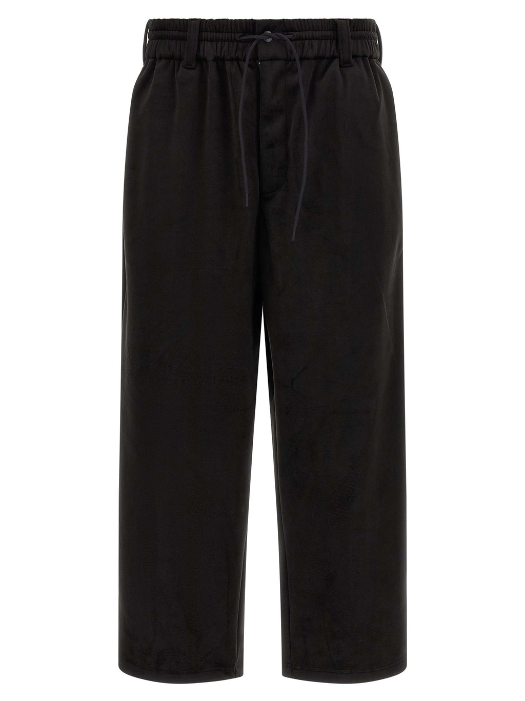 Black Recycled Polyester Joggers (Workout Pants)