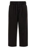 Black Recycled Polyester Joggers (Workout Pants)