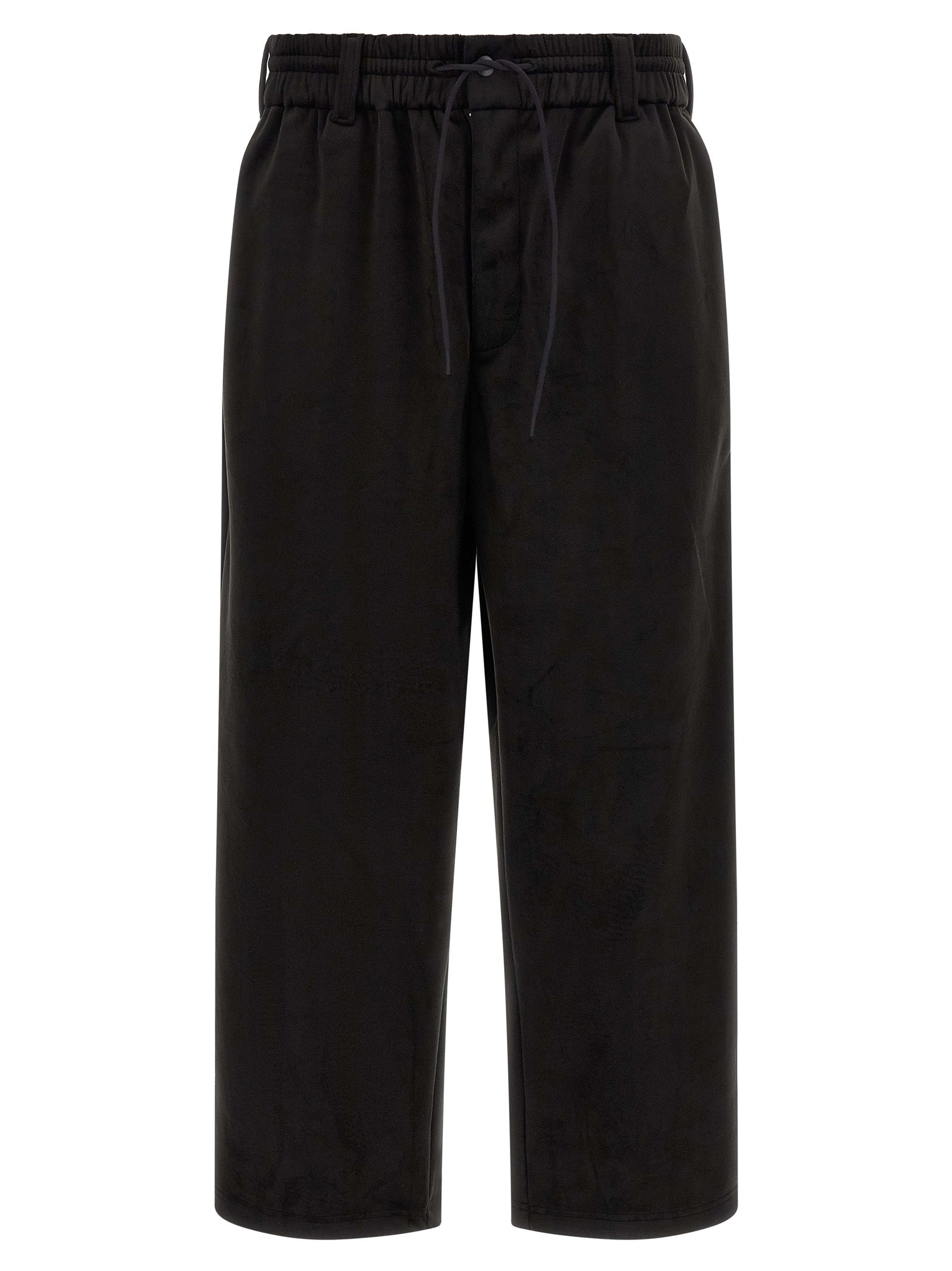Black Recycled Polyester Joggers (Workout Pants)