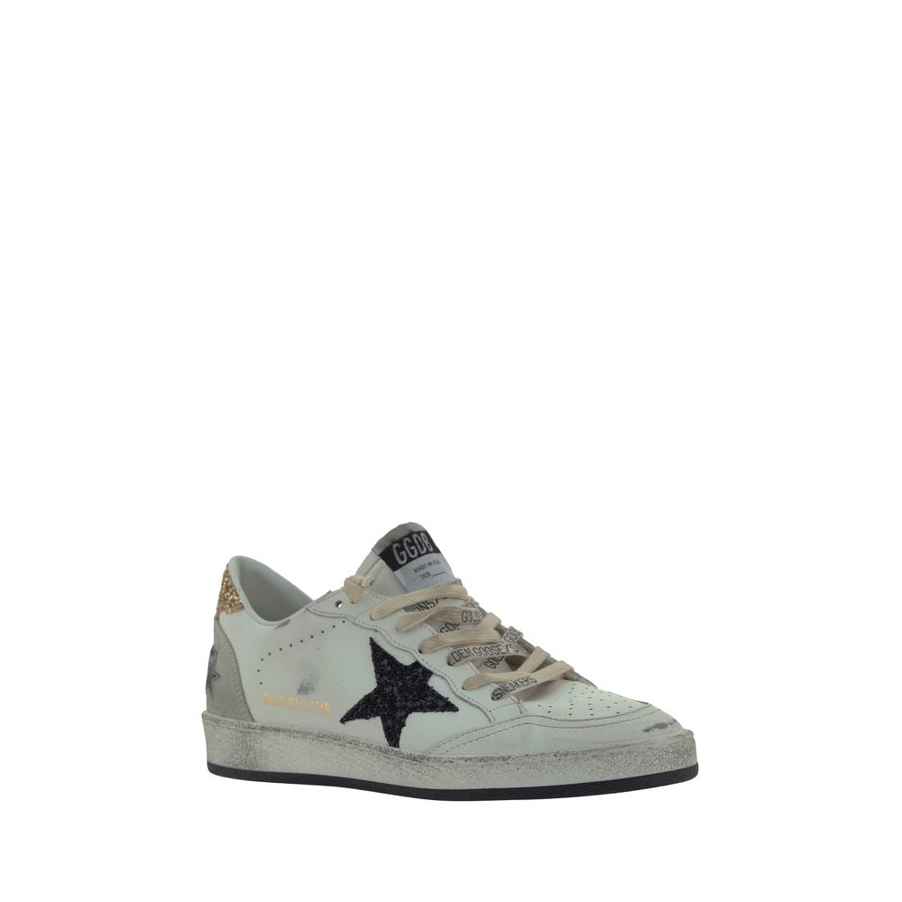 White Goatskin Sneakers