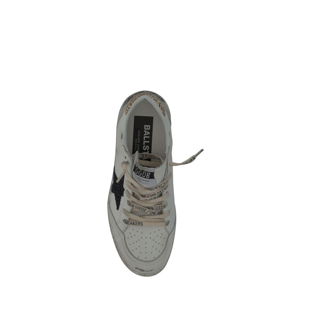 White Goatskin Sneakers