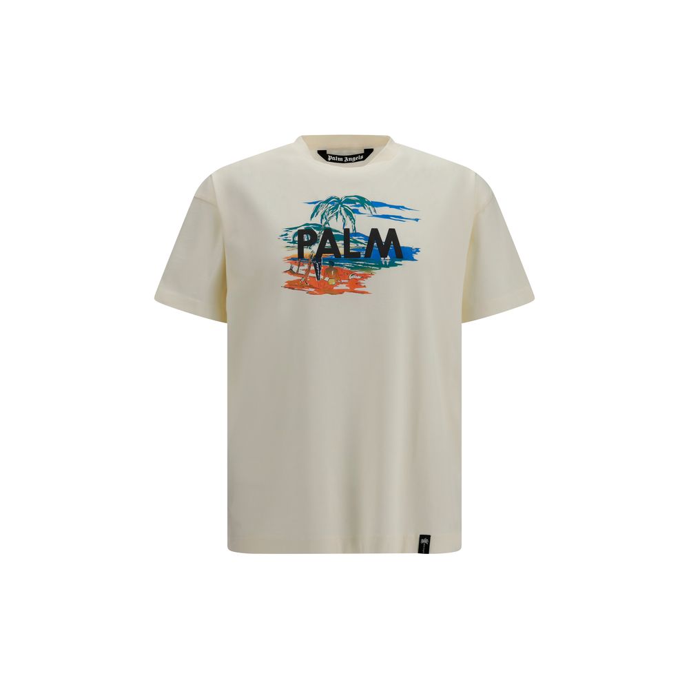 Beige Cotton T-Shirt
