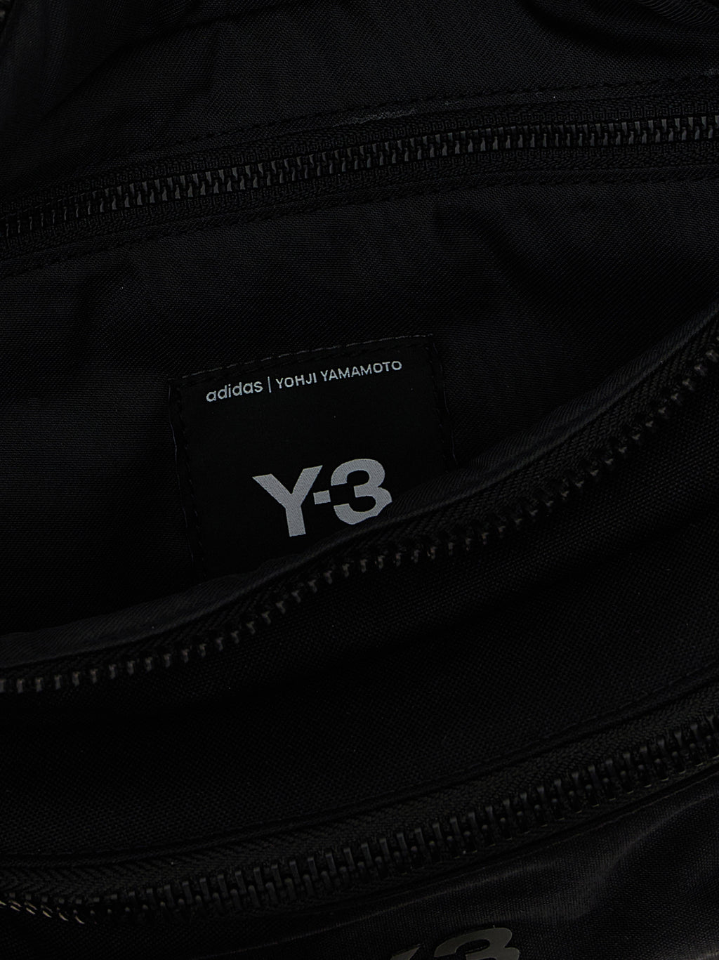 Black Polyamide Crossbody Bag