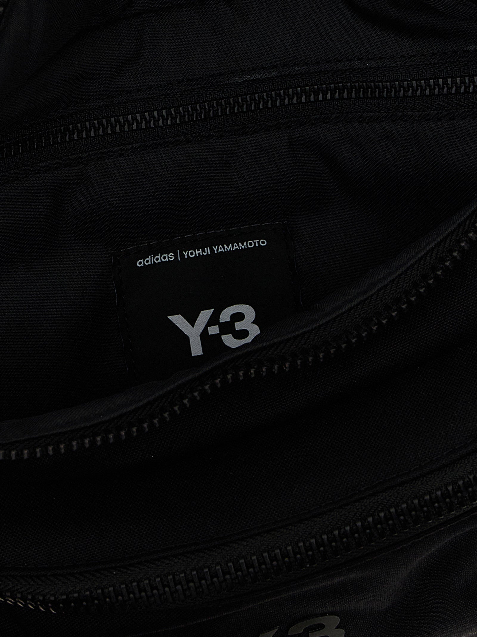 Black Polyamide Crossbody Bag