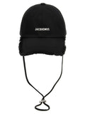Black Cotton Cap (Baseball Hat)