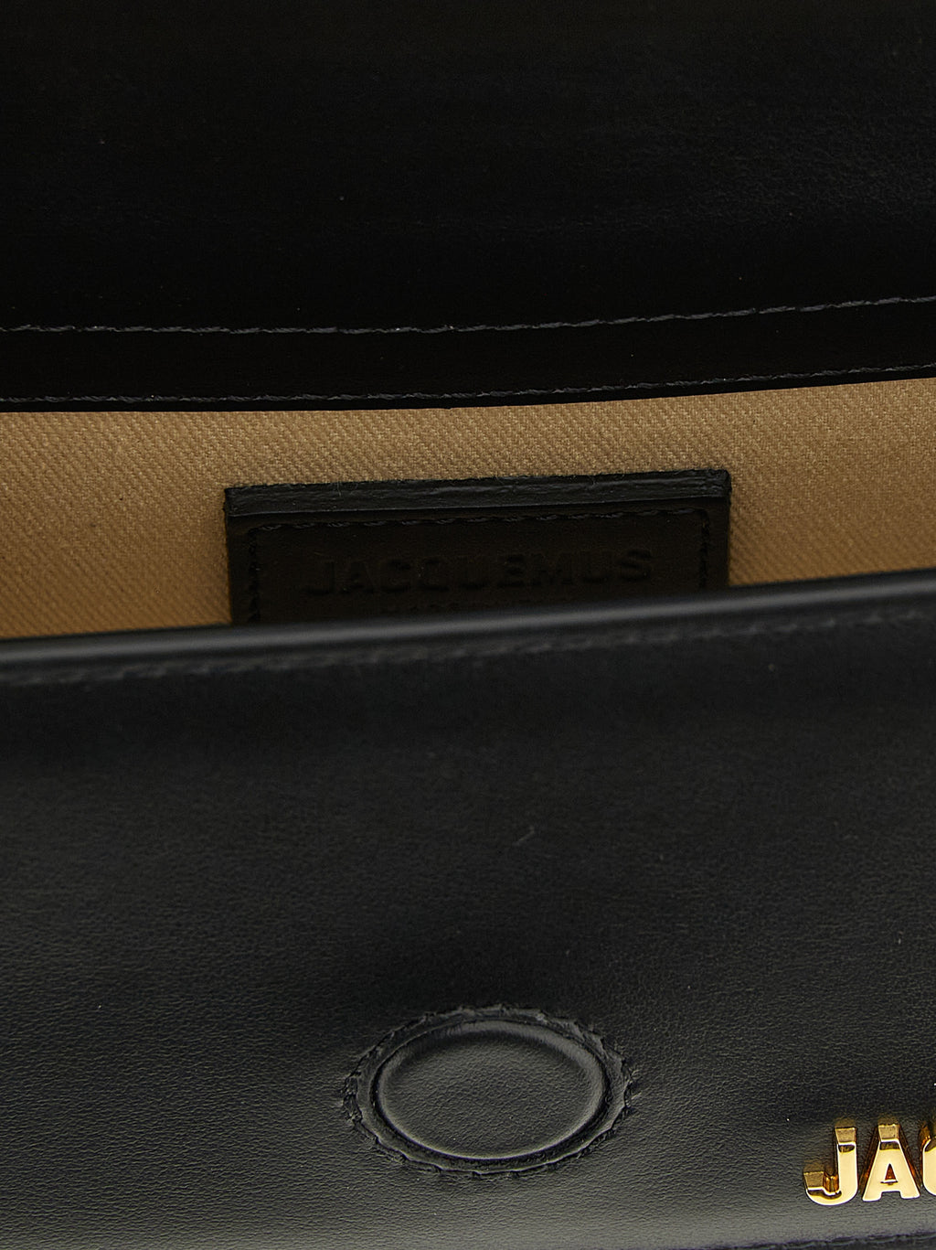 Black Cowhide Handbag