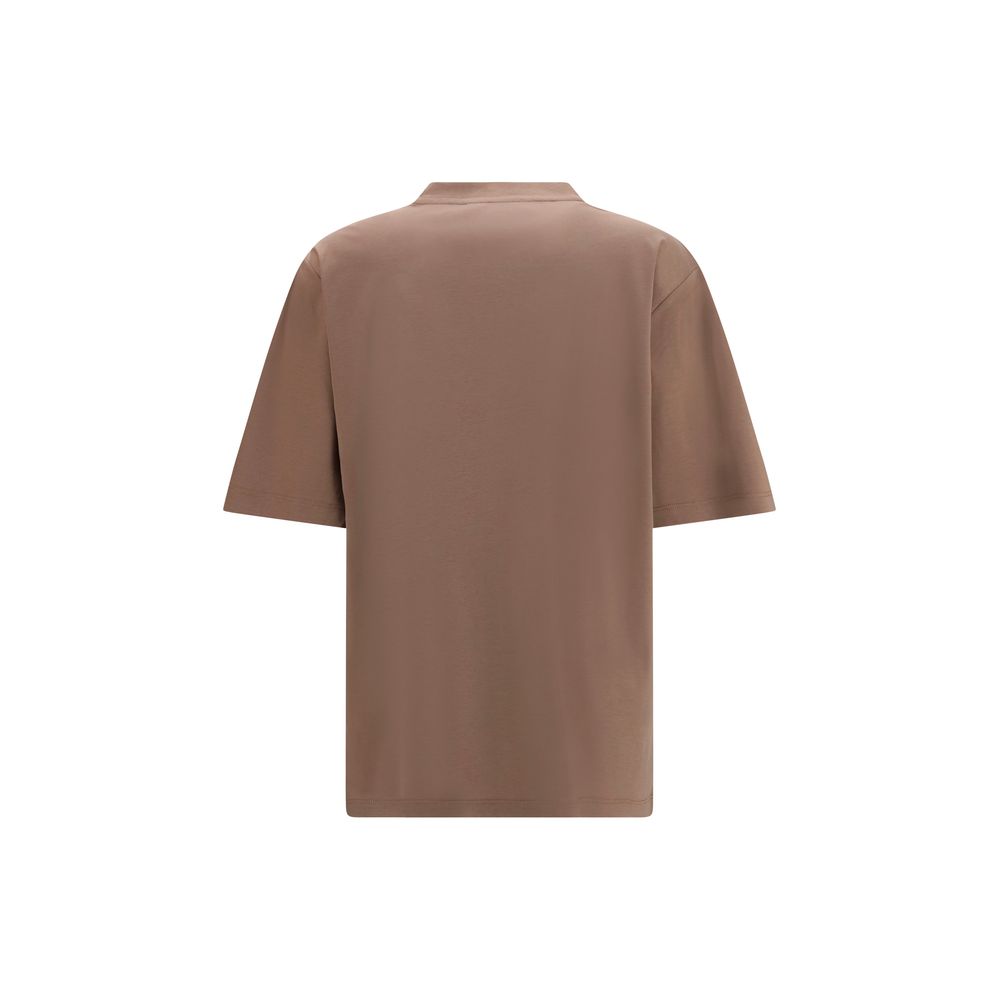 Brown Cotton T-Shirt