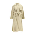 Beige Cotton Coat