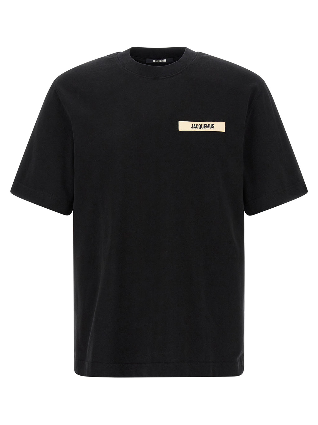 Black Cotton T-Shirt