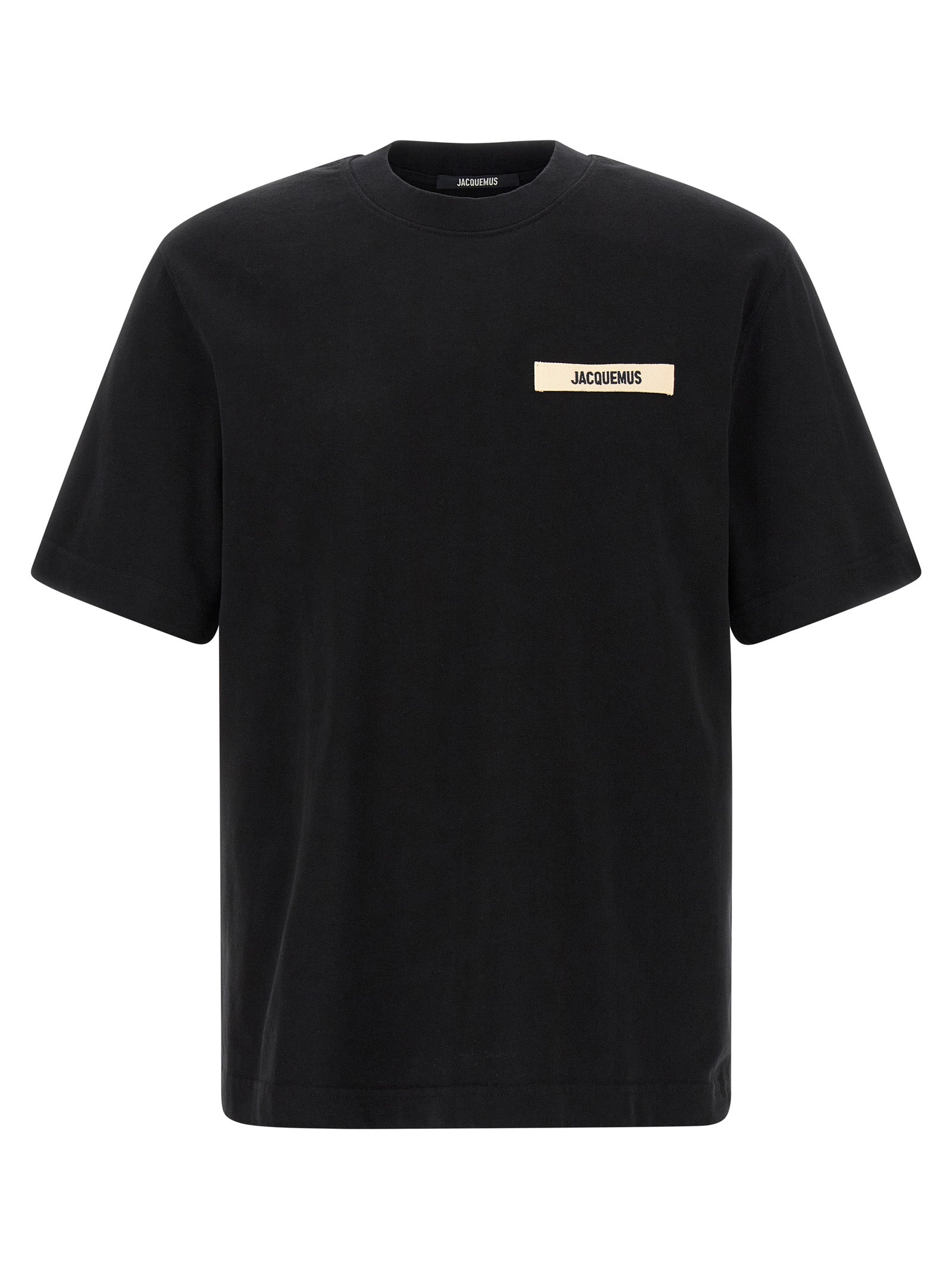 Black Cotton T-Shirt