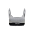 Gray Modal Sport Bra