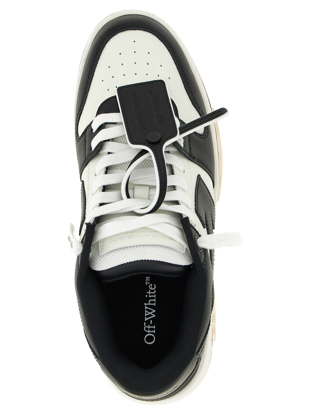 Bicolor Calfskin Low Top Sneakers