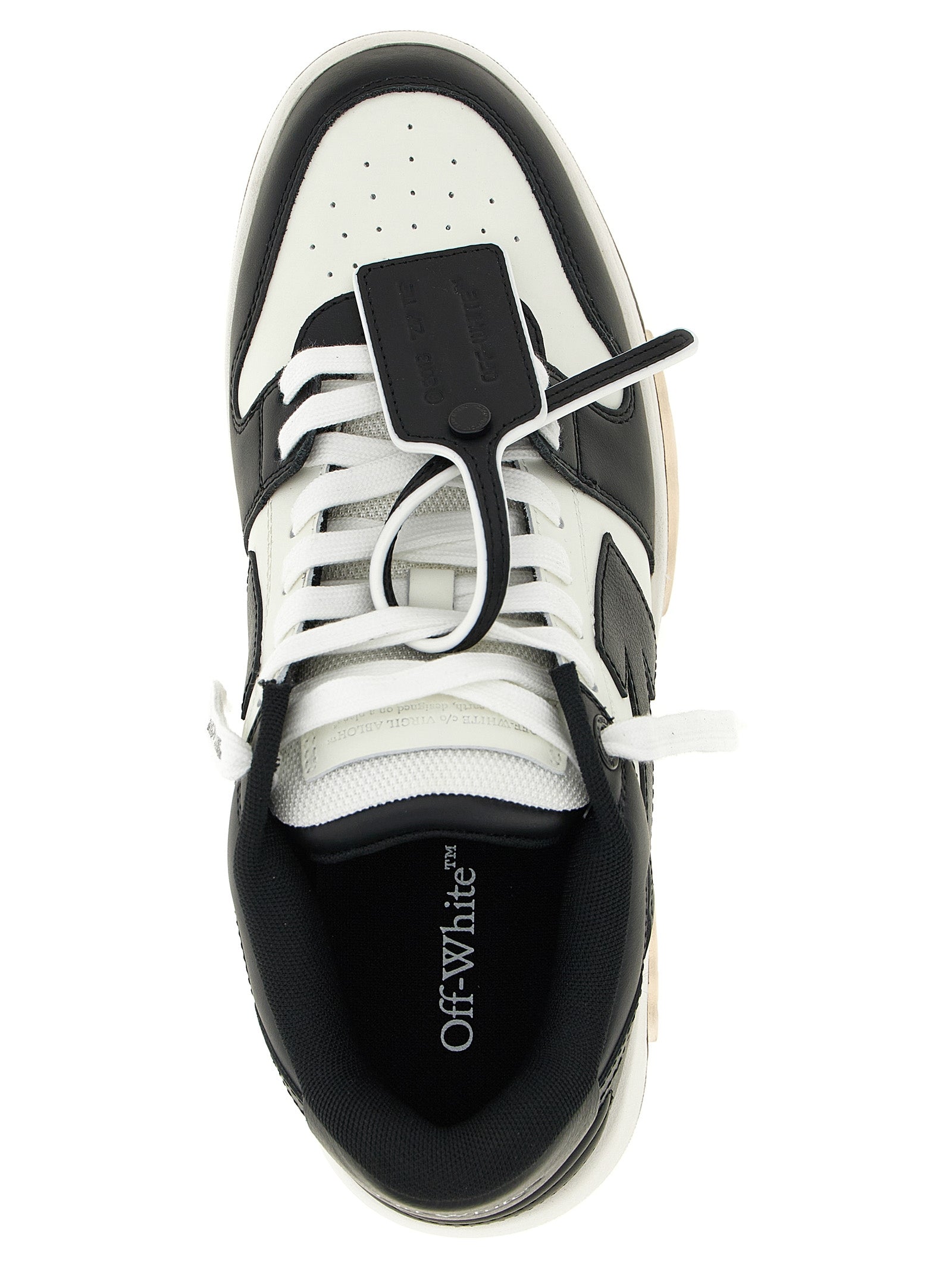 Bicolor Calfskin Low Top Sneakers