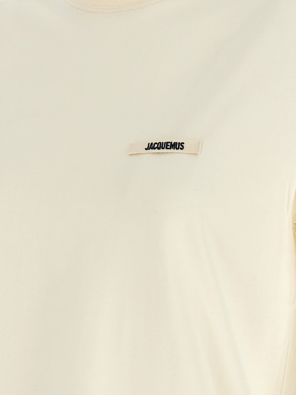 Beige Cotton T-Shirt