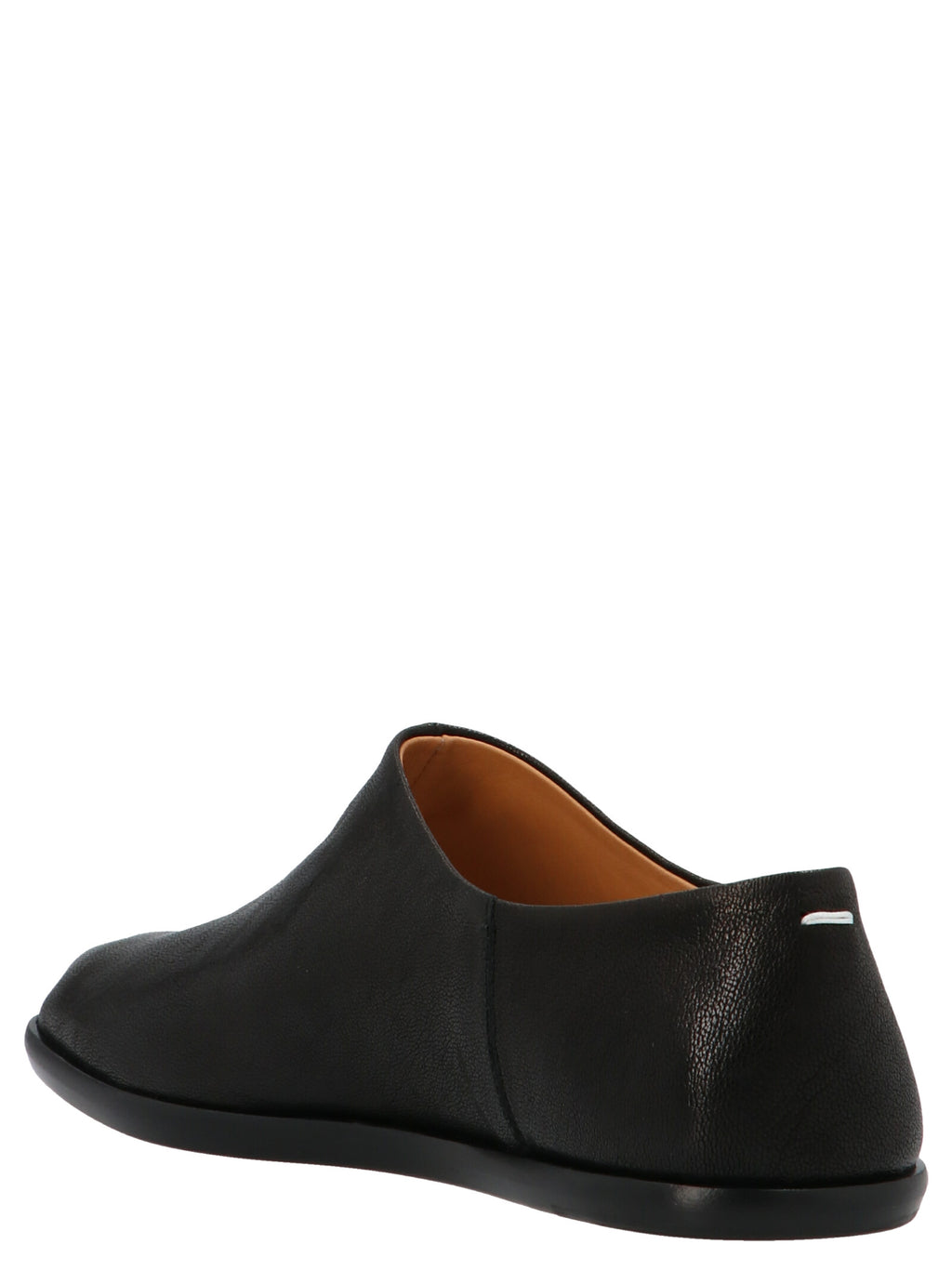 Black Lamb Leather Ballet Flats