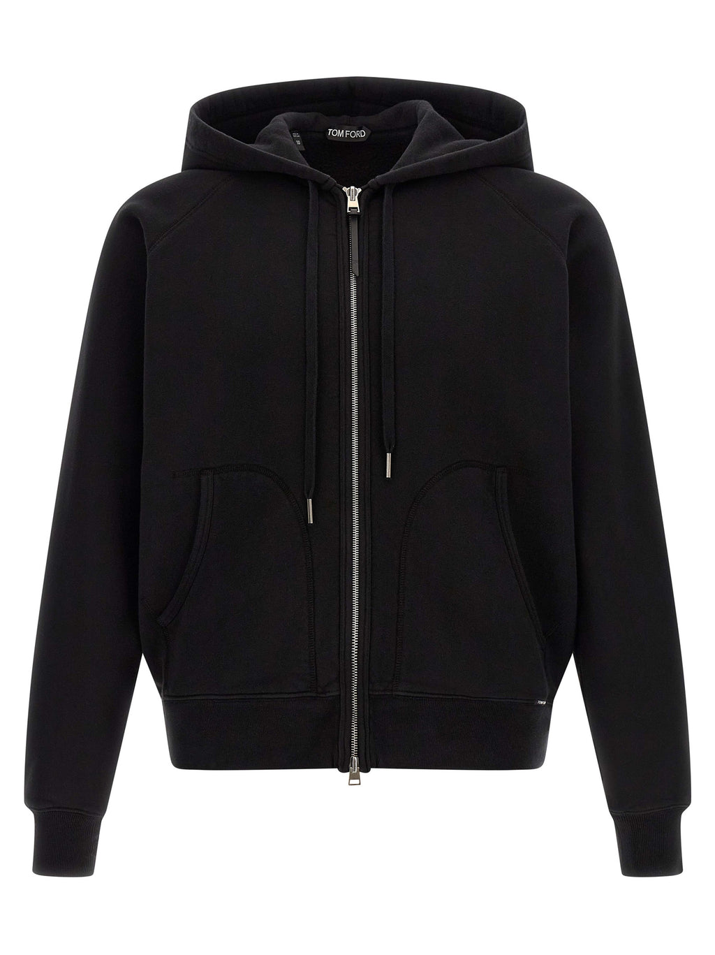 Black Cotton Sweatshirt