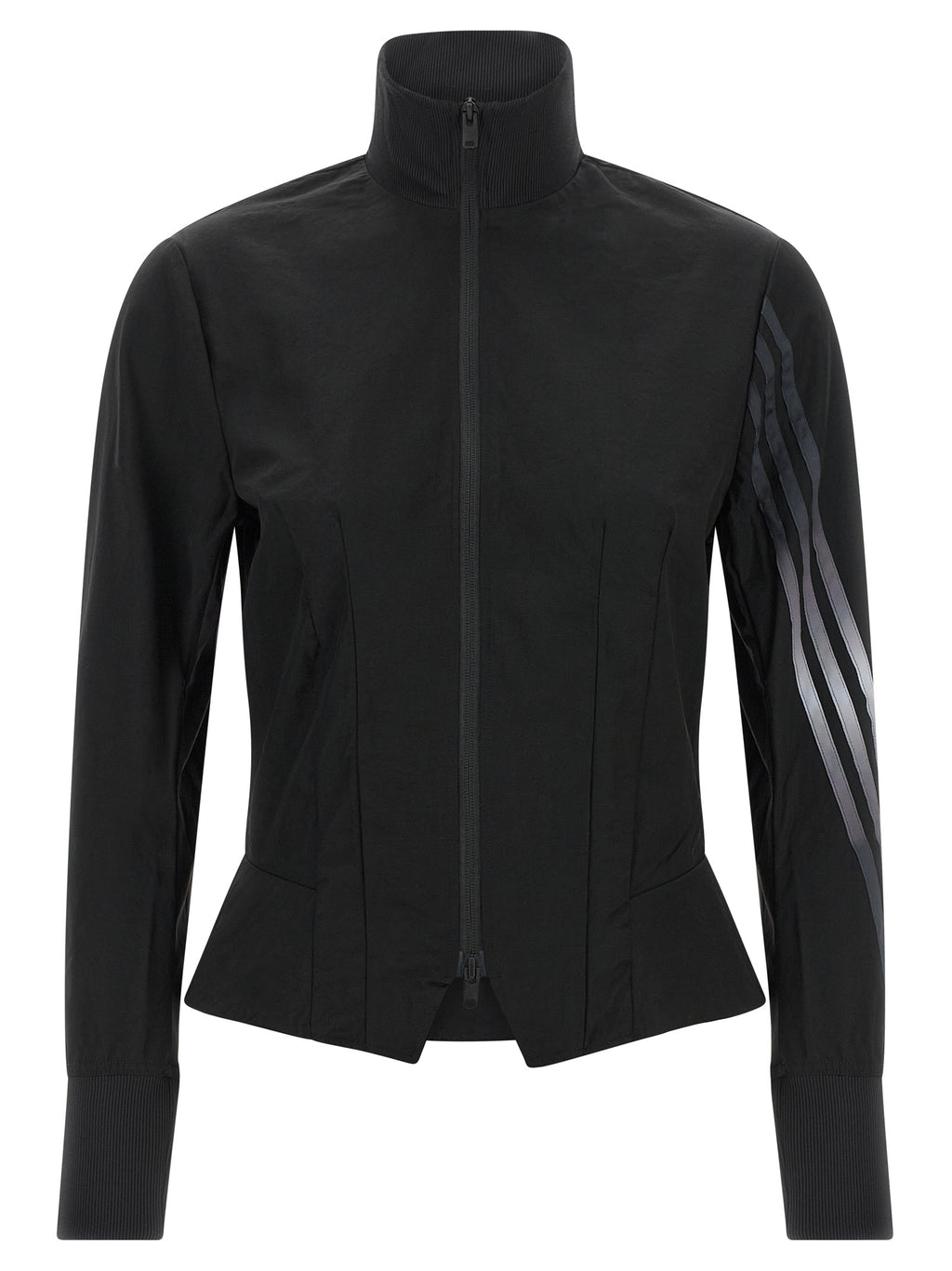 Black Polyamide Sweatshirt