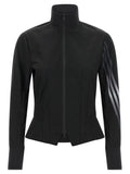Black Polyamide Sweatshirt