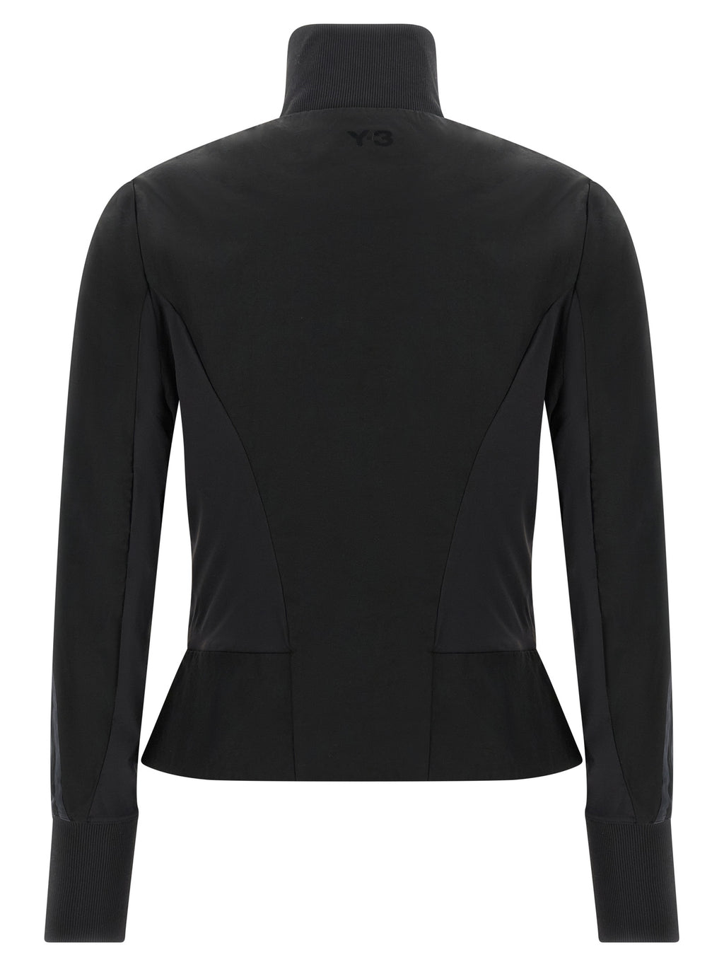 Black Polyamide Sweatshirt