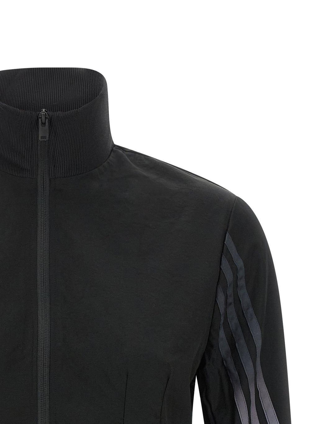 Black Polyamide Sweatshirt