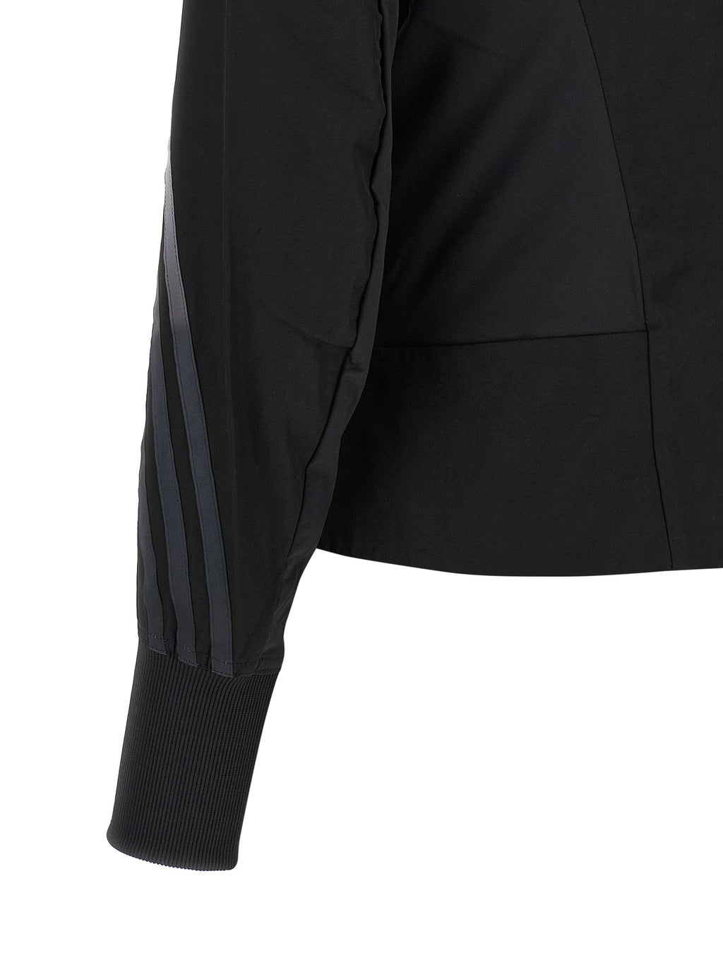 Black Polyamide Sweatshirt