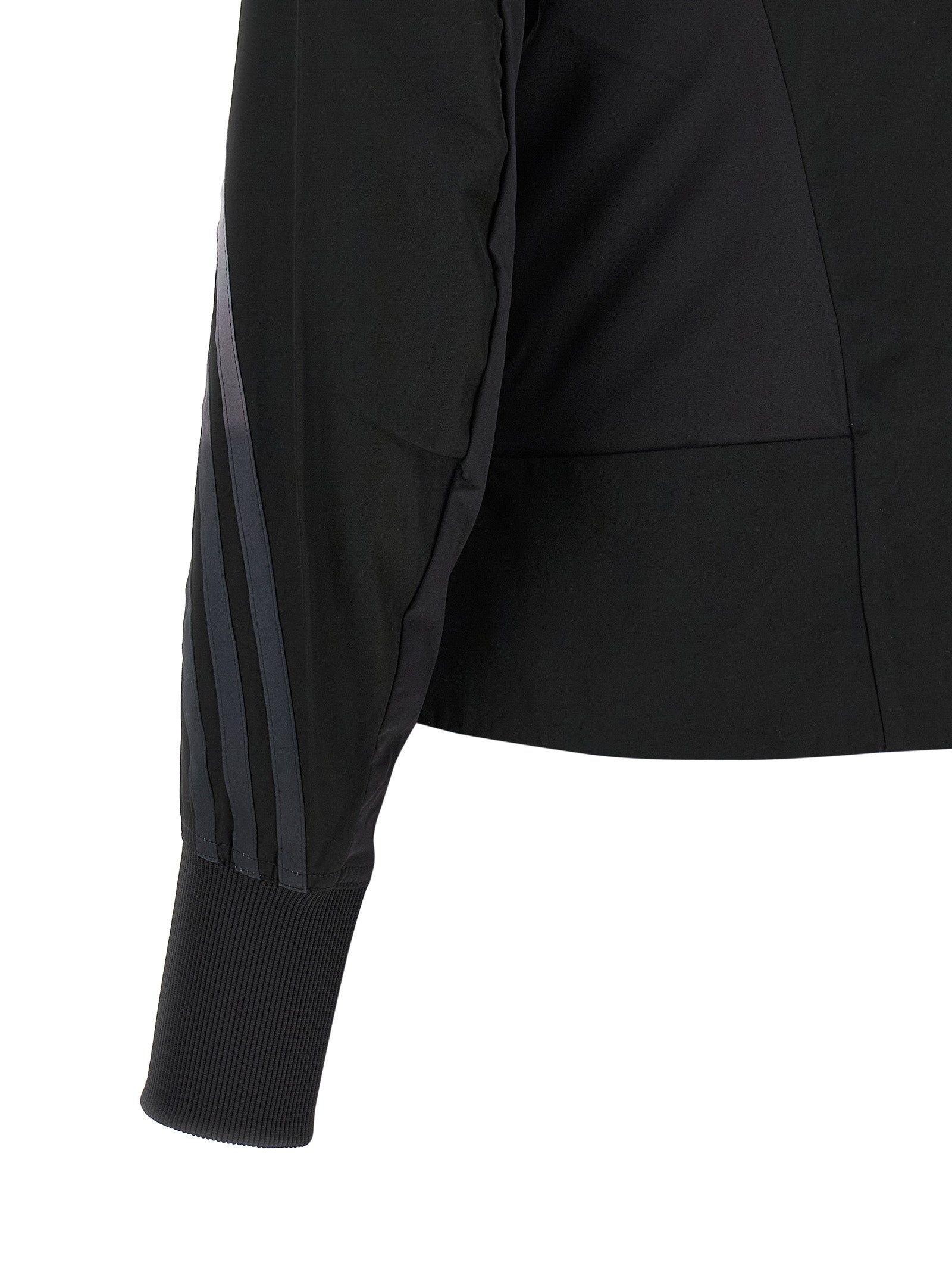 Black Polyamide Sweatshirt