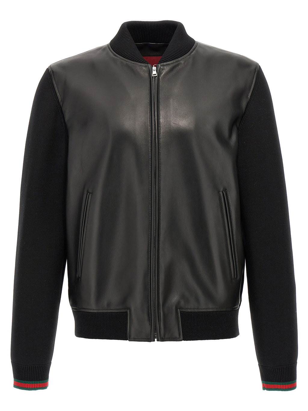Black Lamb Leather Leather Jacket