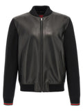Black Lamb Leather Leather Jacket